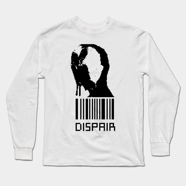 Pixel Dispair 002 Long Sleeve T-Shirt by RAdesigns